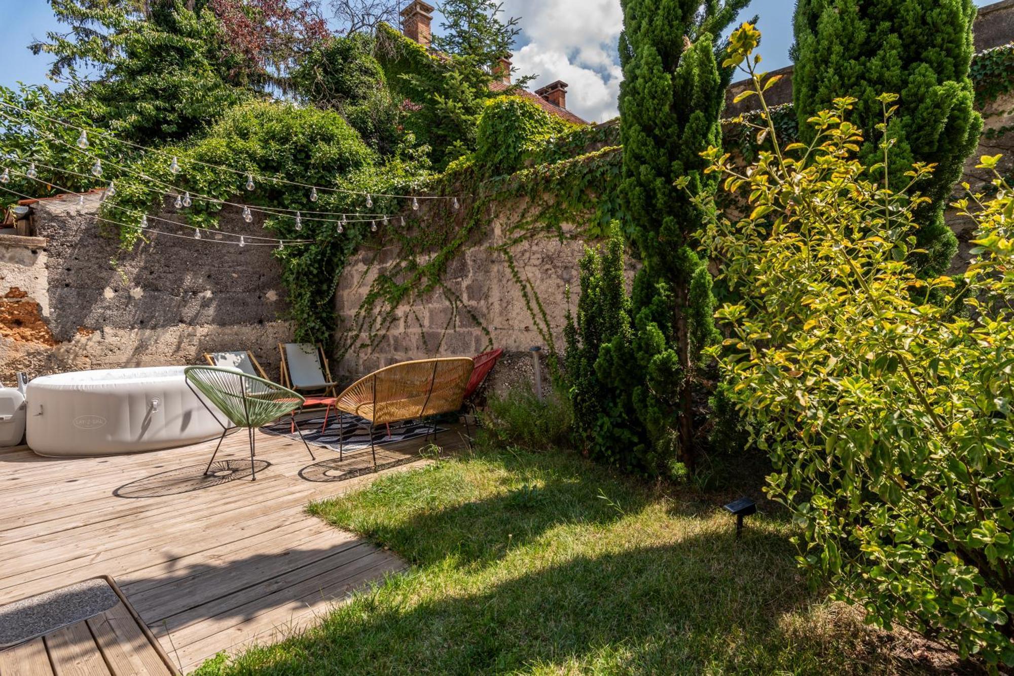 La Villa Sassolini Avec Jacuzzi Lyon Exterior foto